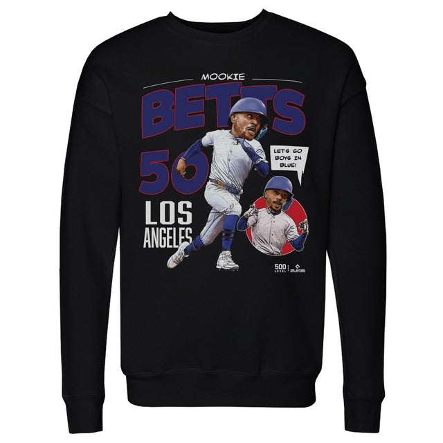 Mookie Betts Men's Crewneck Sweatshirt | 500 LEVEL
