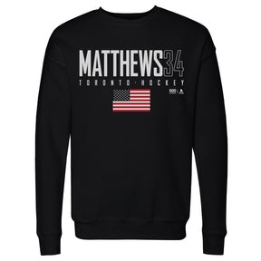 Auston Matthews Men's Crewneck Sweatshirt | 500 LEVEL