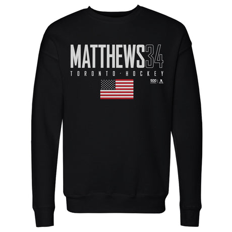 Auston Matthews Men's Crewneck Sweatshirt | 500 LEVEL