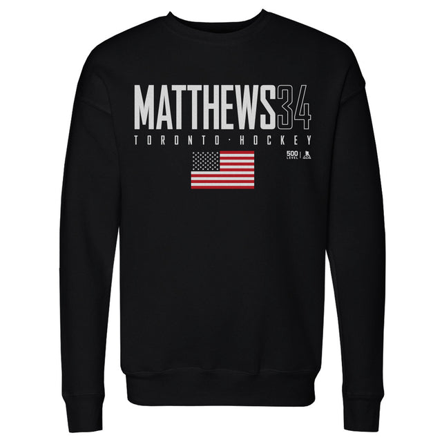Auston Matthews Men's Crewneck Sweatshirt | 500 LEVEL