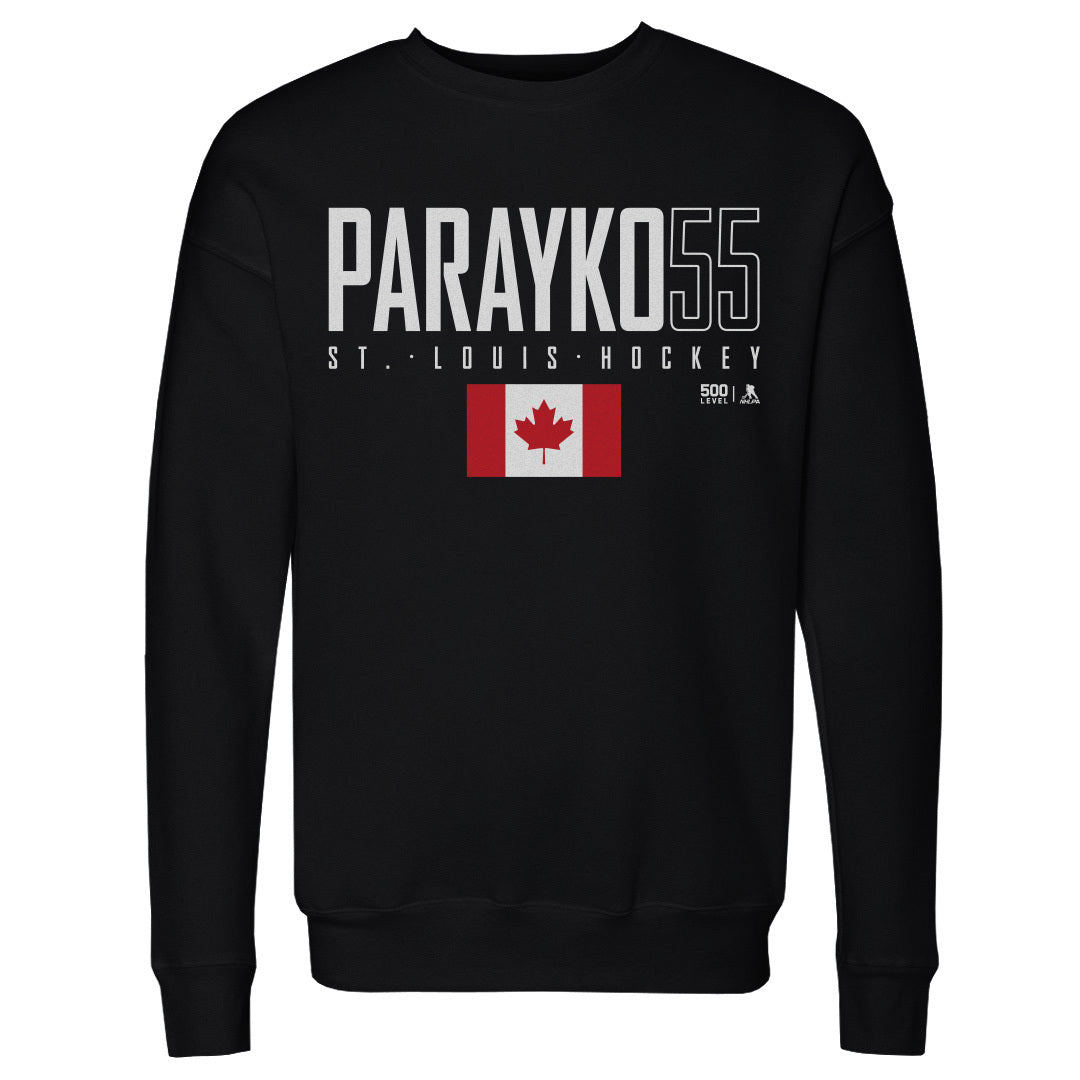 Colton Parayko Men's Crewneck Sweatshirt | 500 LEVEL