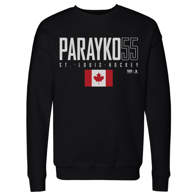 Colton Parayko Men's Crewneck Sweatshirt | 500 LEVEL