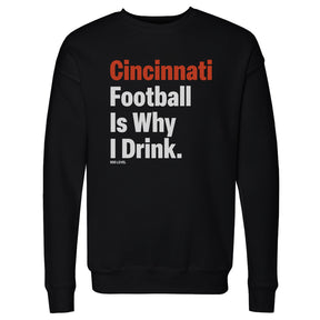 Cincinnati Football Men's Crewneck Sweatshirt | 500 LEVEL