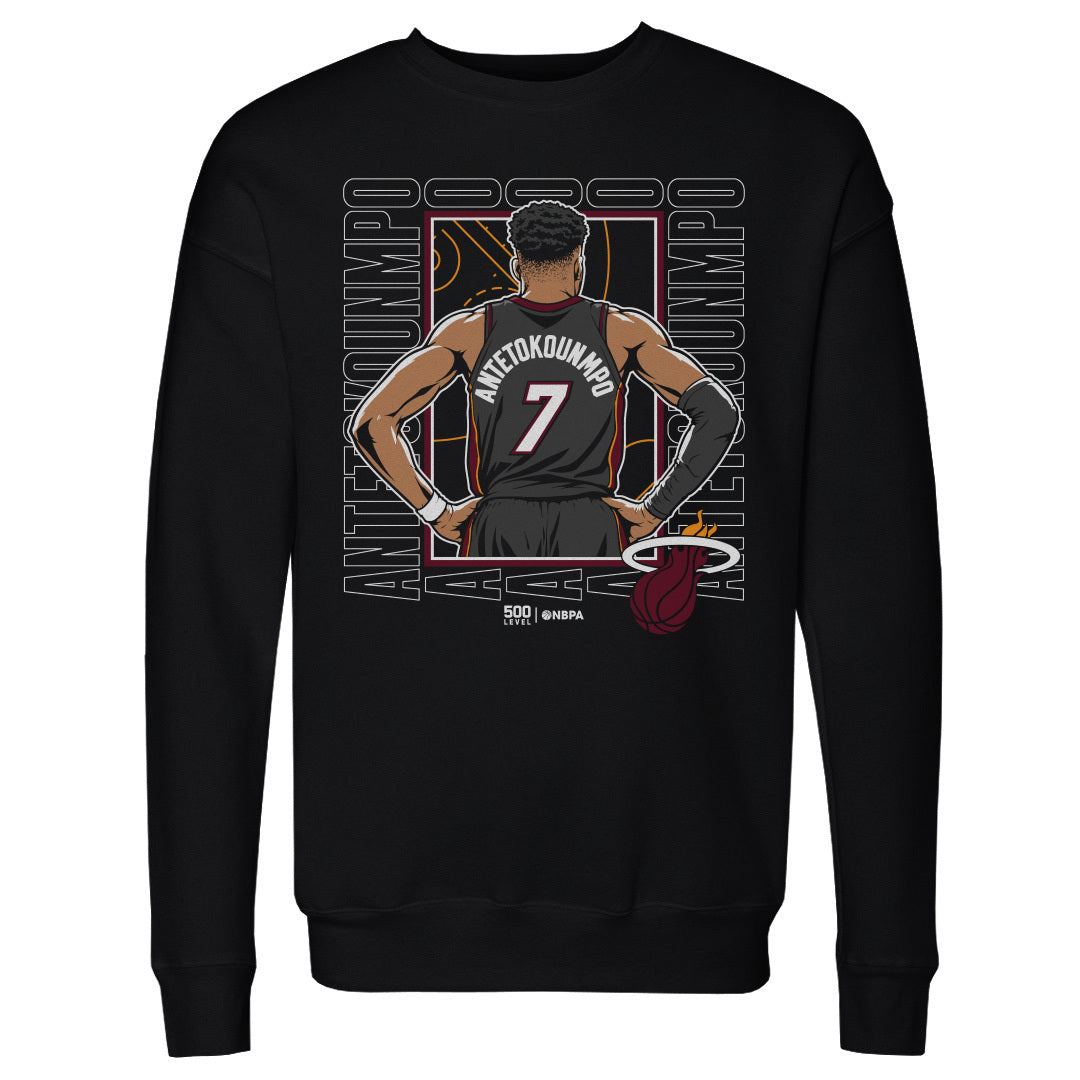 Giannis Antetokounmpo Men's Crewneck Sweatshirt | 500 LEVEL