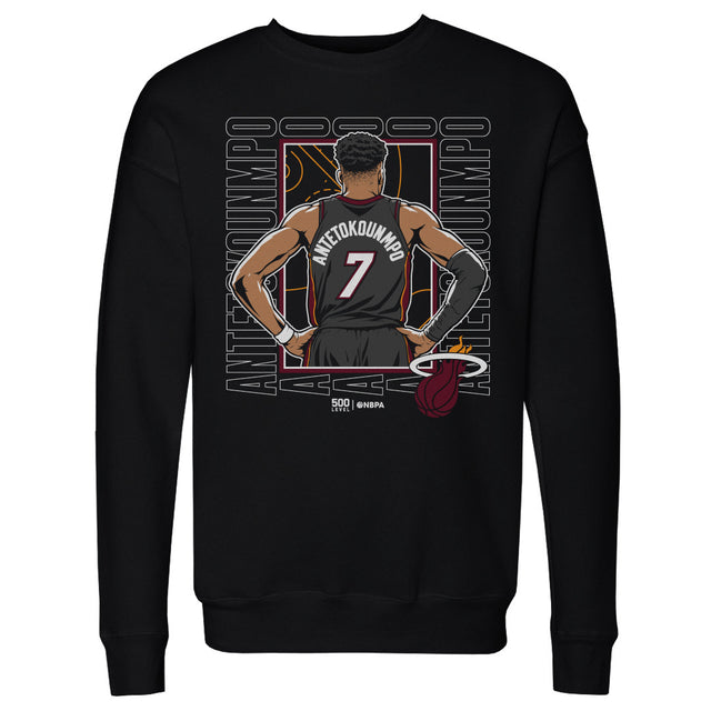 Giannis Antetokounmpo Men's Crewneck Sweatshirt | 500 LEVEL