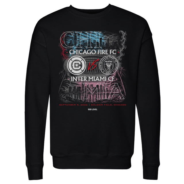Chicago Fire FC Men's Crewneck Sweatshirt | 500 LEVEL