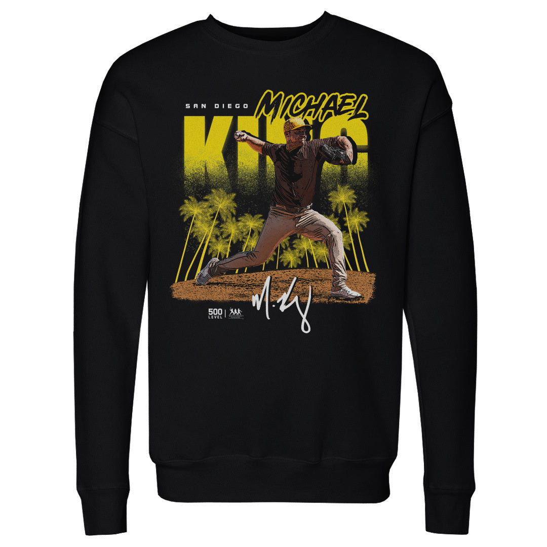 Michael King Men's Crewneck Sweatshirt | 500 LEVEL