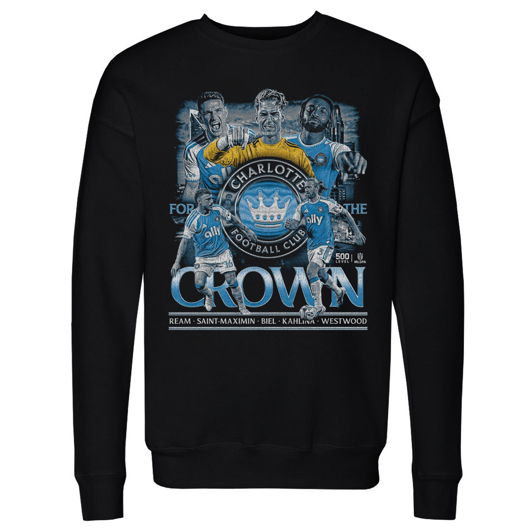 Charlotte FC Men's Crewneck Sweatshirt | 500 LEVEL