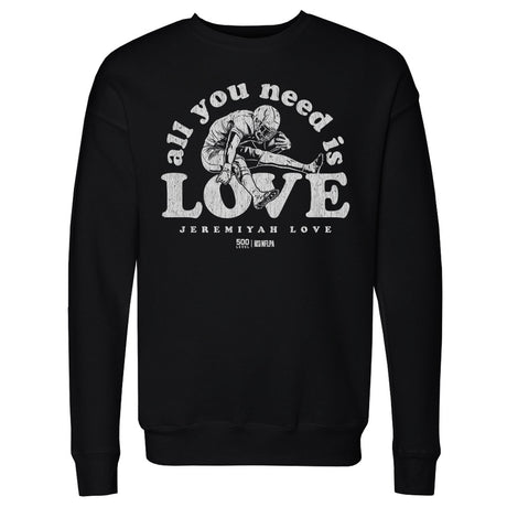 Jeremiyah Love Men's Crewneck Sweatshirt | 500 LEVEL