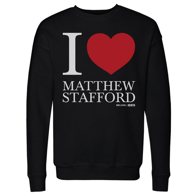 Matthew Stafford Men's Crewneck Sweatshirt | 500 LEVEL