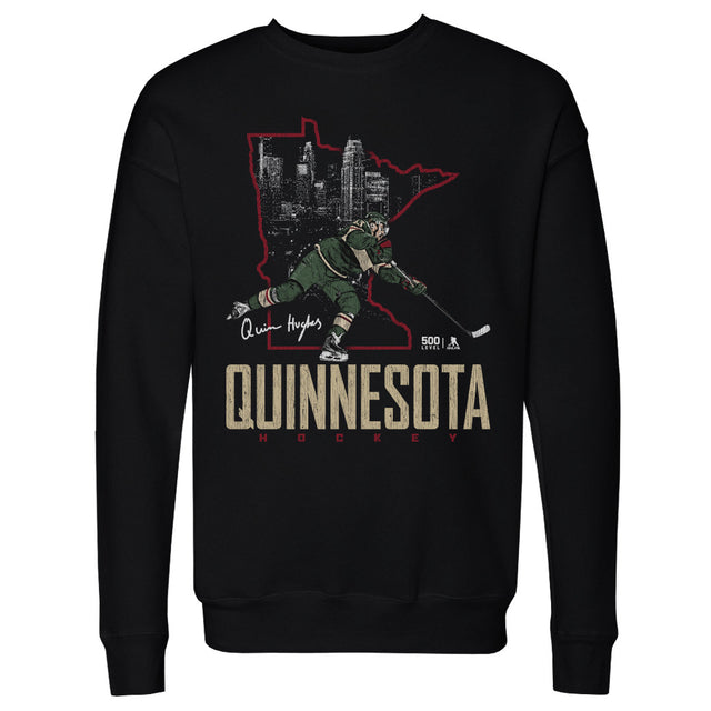 Quinn Hughes Men's Crewneck Sweatshirt | 500 LEVEL