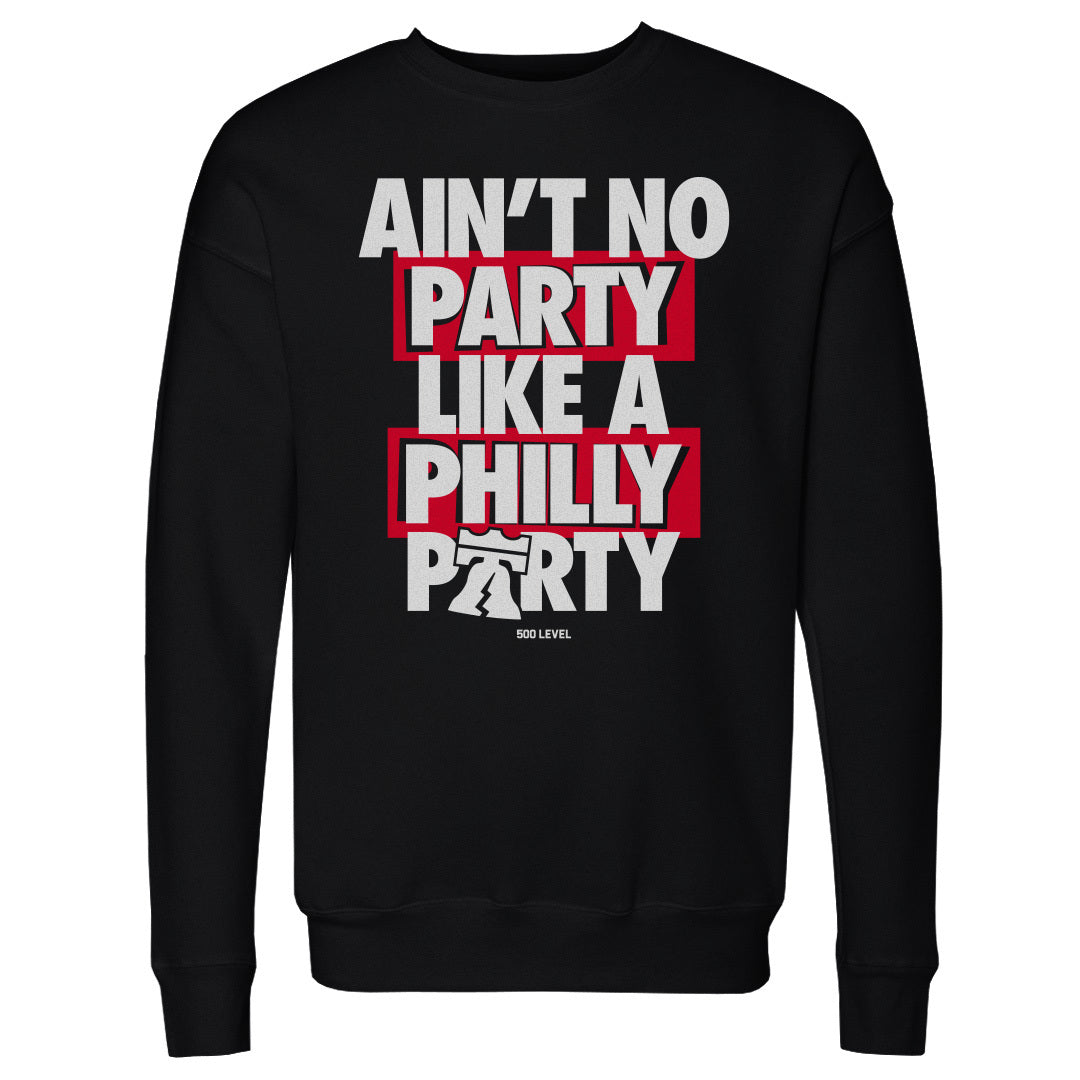 Philadelphia Basketball Men's Crewneck Sweatshirt | 500 LEVEL