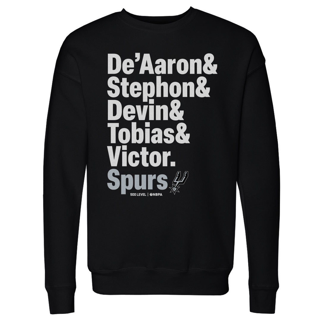 San Antonio Spurs Men's Crewneck Sweatshirt | 500 LEVEL