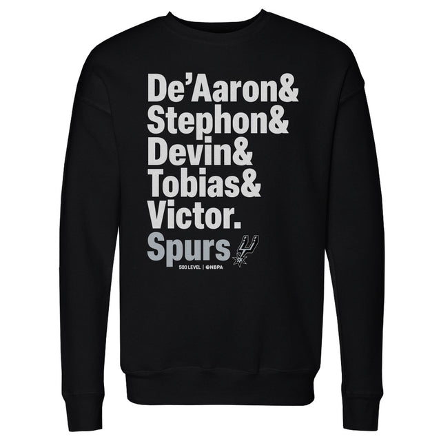 San Antonio Spurs Men's Crewneck Sweatshirt | 500 LEVEL