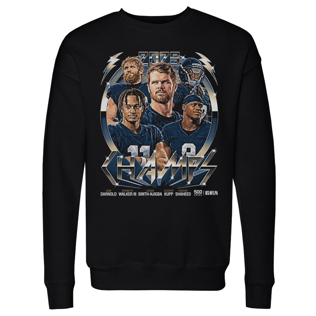 Seattle Football Men's Crewneck Sweatshirt | 500 LEVEL