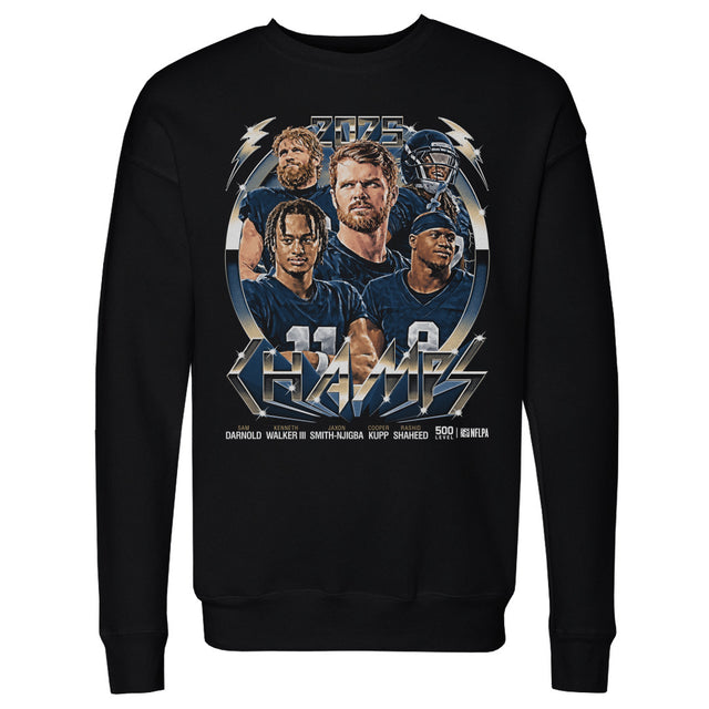Seattle Football Men's Crewneck Sweatshirt | 500 LEVEL