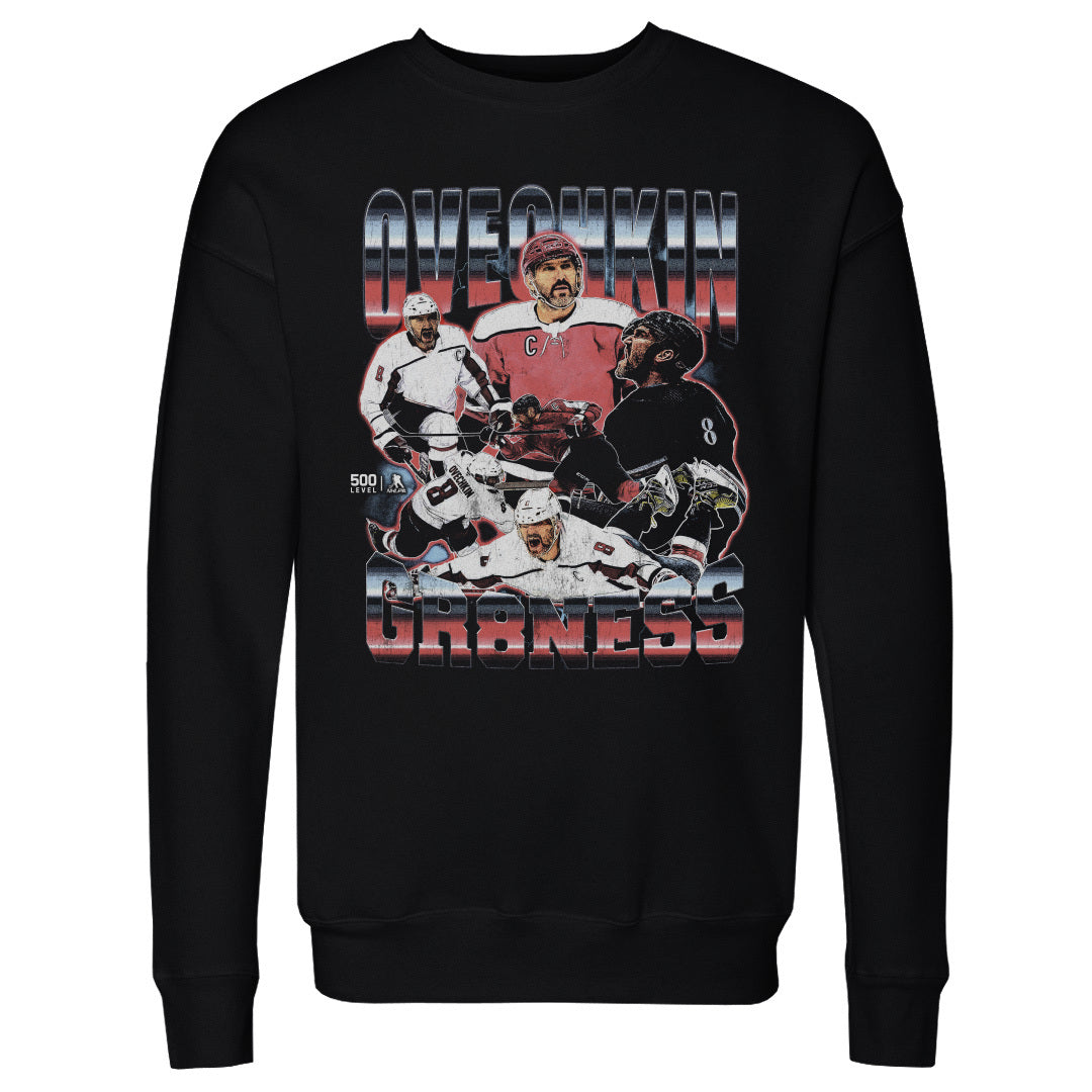 Alex Ovechkin Men's Crewneck Sweatshirt | 500 LEVEL