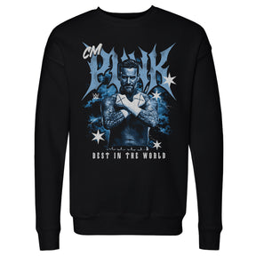 CM Punk Men's Crewneck Sweatshirt | 500 LEVEL