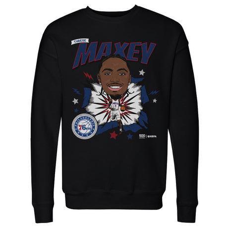 Tyrese Maxey Men's Crewneck Sweatshirt | 500 LEVEL