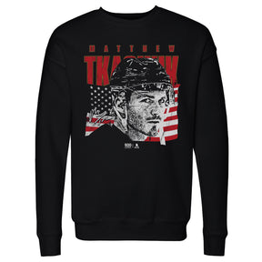 Matthew Tkachuk Men's Crewneck Sweatshirt | 500 LEVEL