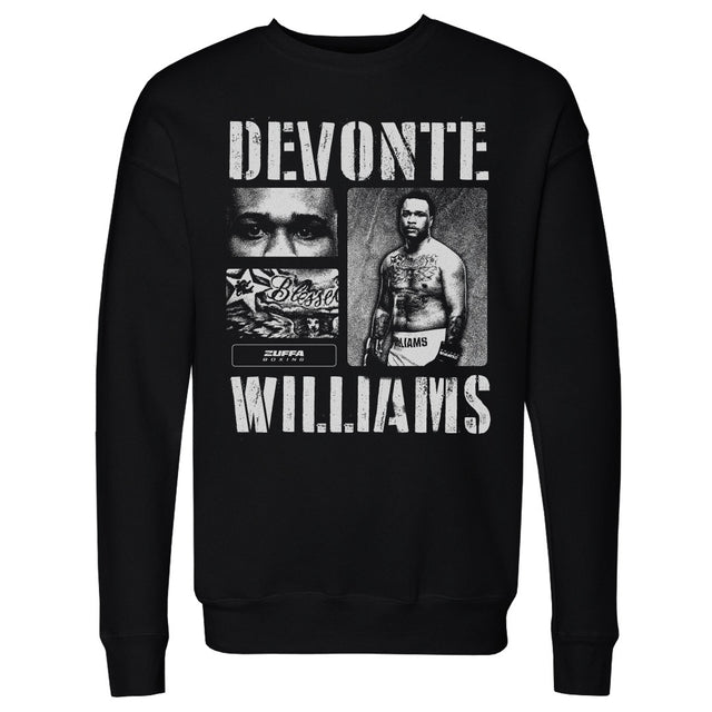 Devonte Williams Men's Crewneck Sweatshirt | 500 LEVEL