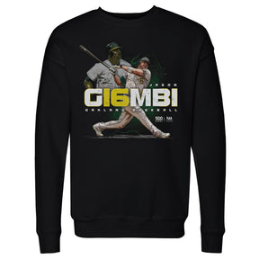 Jason Giambi Men's Crewneck Sweatshirt | 500 LEVEL