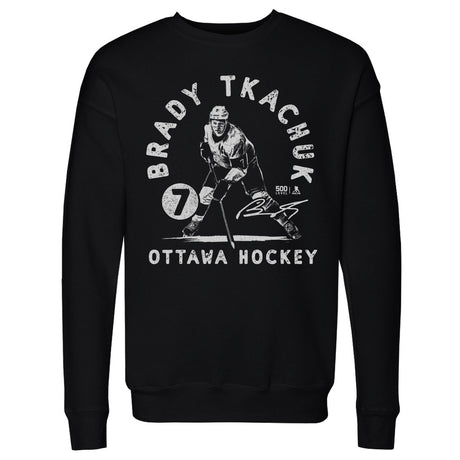 Brady Tkachuk Men's Crewneck Sweatshirt | 500 LEVEL