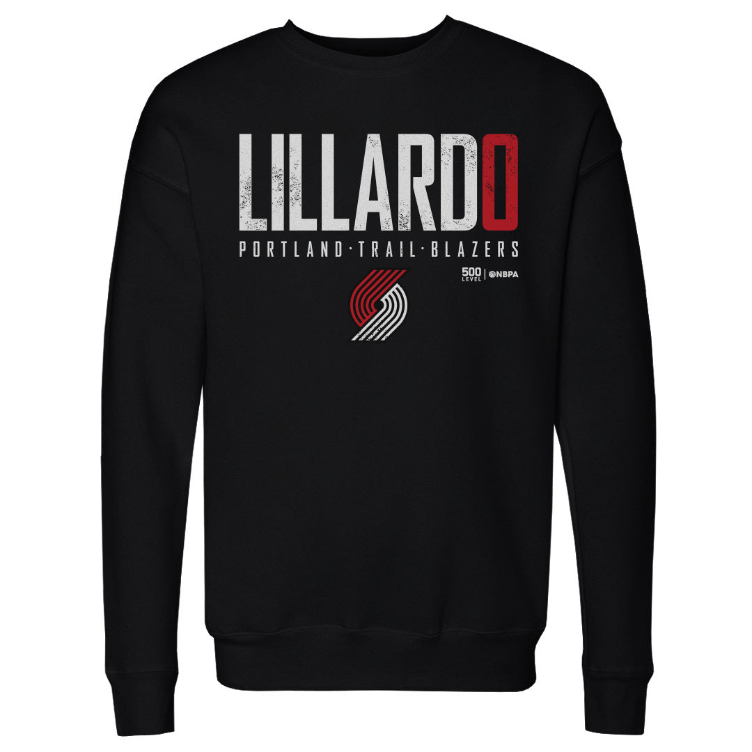 Damian Lillard Men's Crewneck Sweatshirt | Portland NBA & NBPA Men's ...