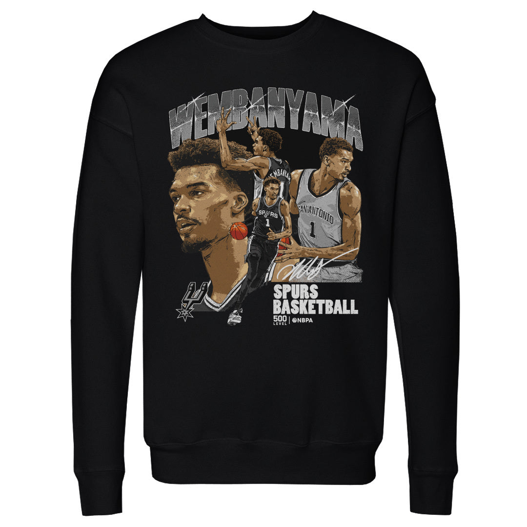 Victor Wembanyama Men's Crewneck Sweatshirt | 500 LEVEL