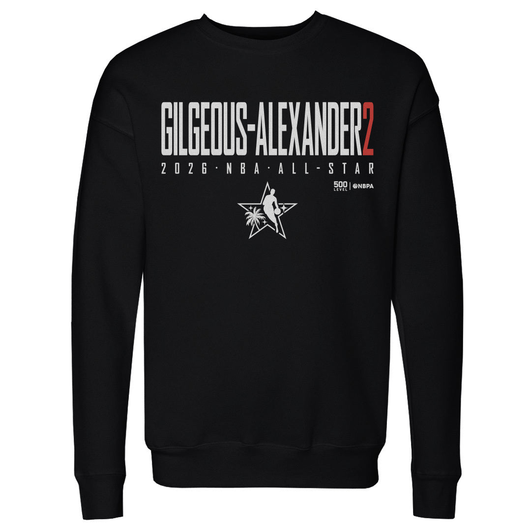 Shai Gilgeous-Alexander Men's Crewneck Sweatshirt | 500 LEVEL