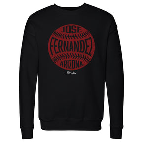 Jose Fernandez Men's Crewneck Sweatshirt | 500 LEVEL