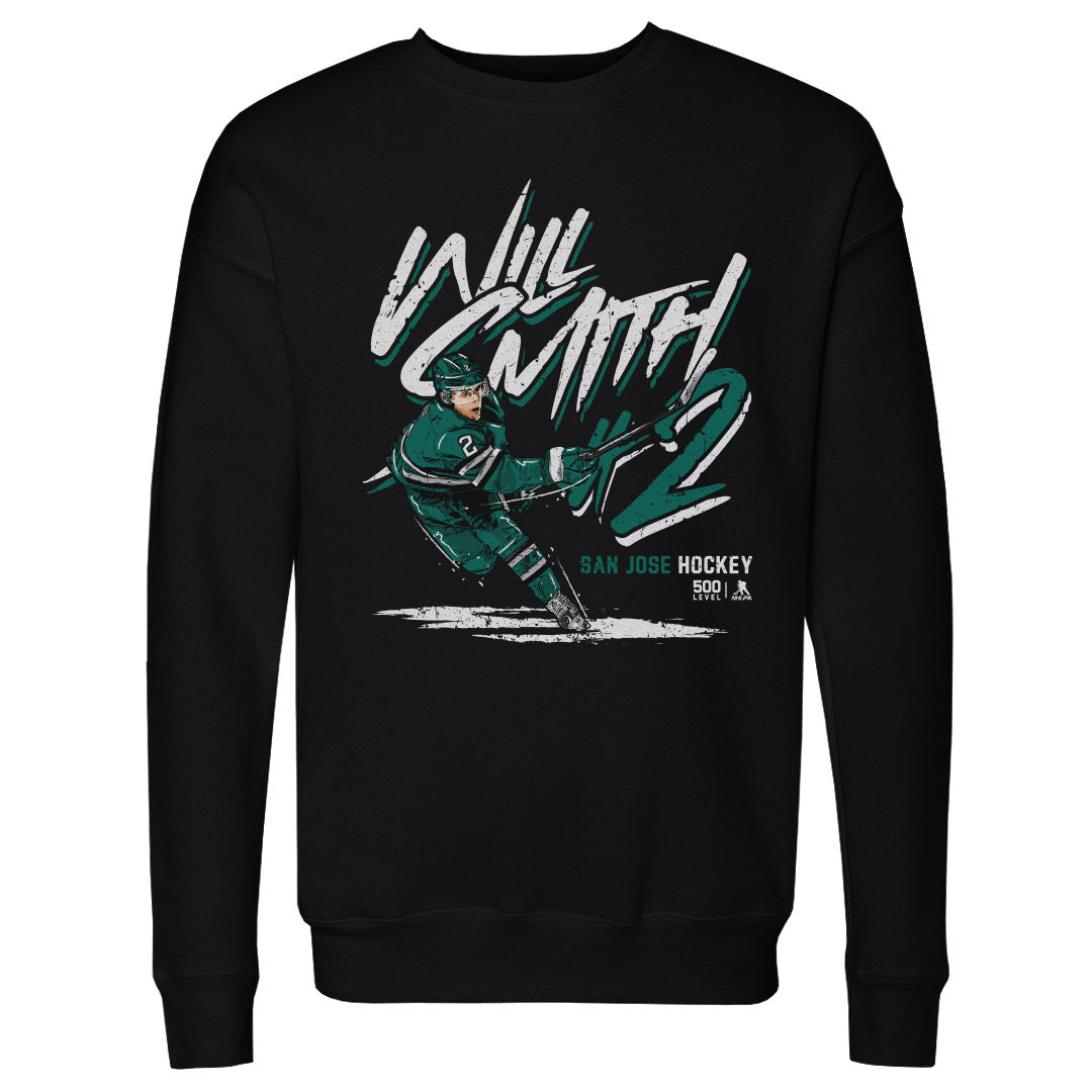 Will Smith Men's Crewneck Sweatshirt | 500 LEVEL