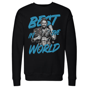 CM Punk Men's Crewneck Sweatshirt | 500 LEVEL