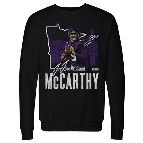 J.J. McCarthy Men's Crewneck Sweatshirt | 500 LEVEL