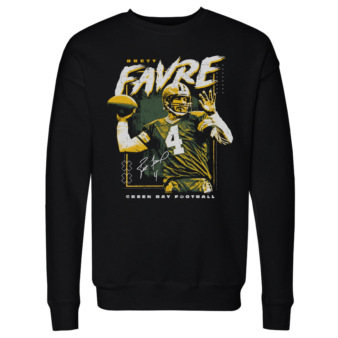 Brett Favre Men's Crewneck Sweatshirt | 500 LEVEL