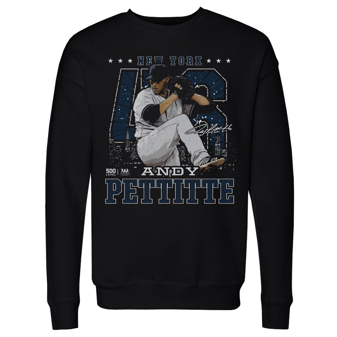 Andy Pettitte Men's Crewneck Sweatshirt | 500 LEVEL