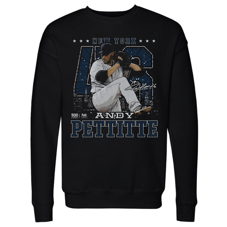 Andy Pettitte Men's Crewneck Sweatshirt | 500 LEVEL