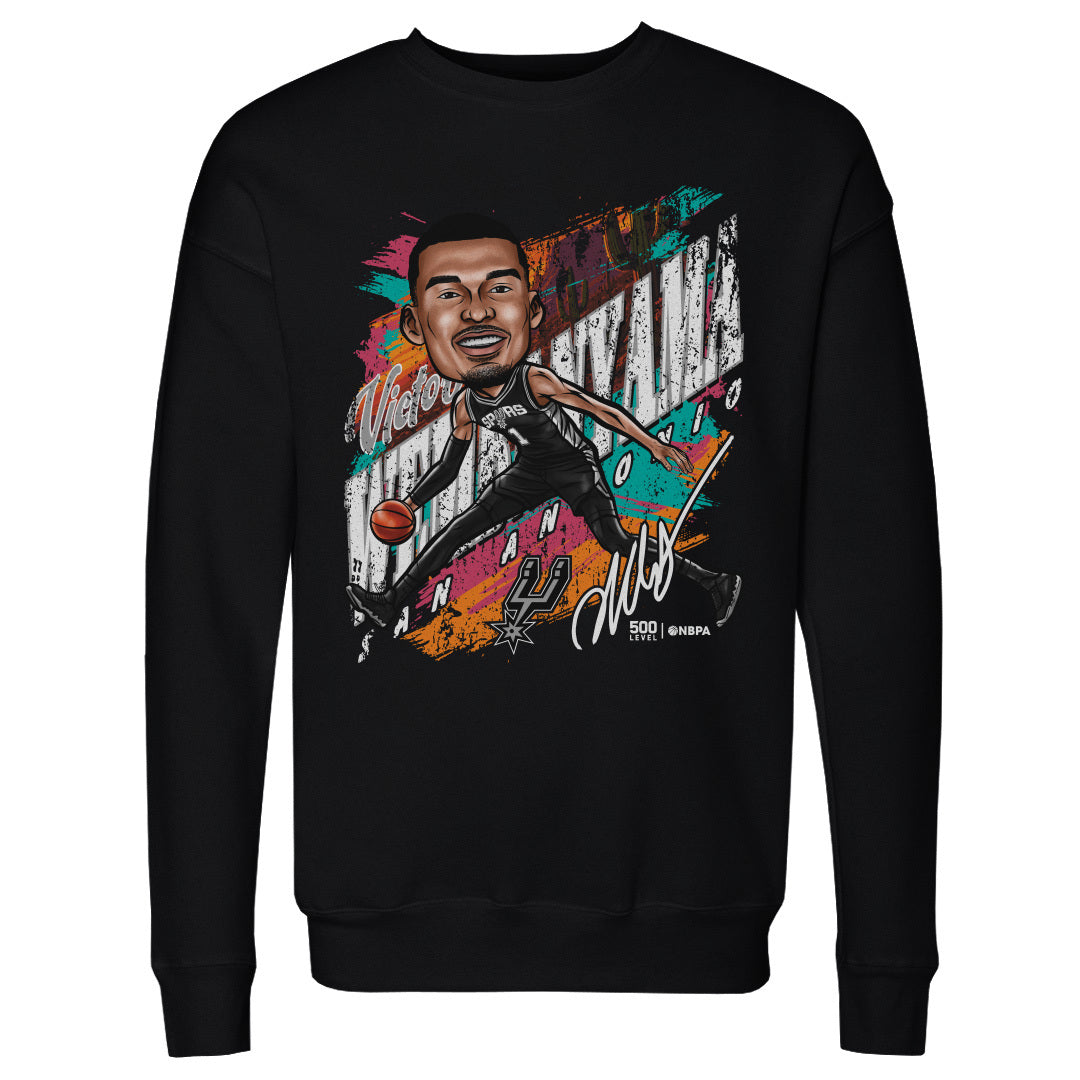 Victor Wembanyama Men's Crewneck Sweatshirt | 500 LEVEL