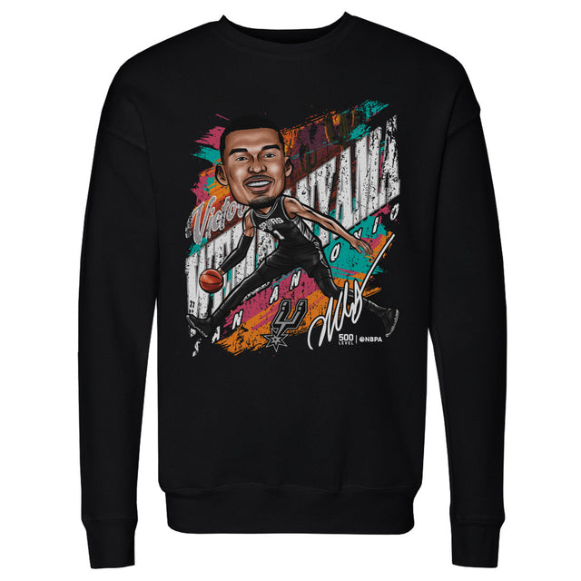 Victor Wembanyama Men's Crewneck Sweatshirt | 500 LEVEL