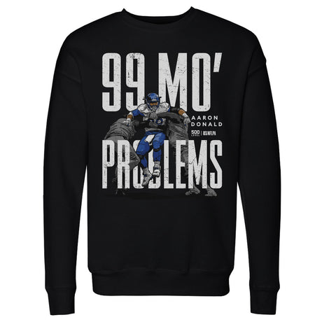 Aaron Donald Men's Crewneck Sweatshirt | 500 LEVEL