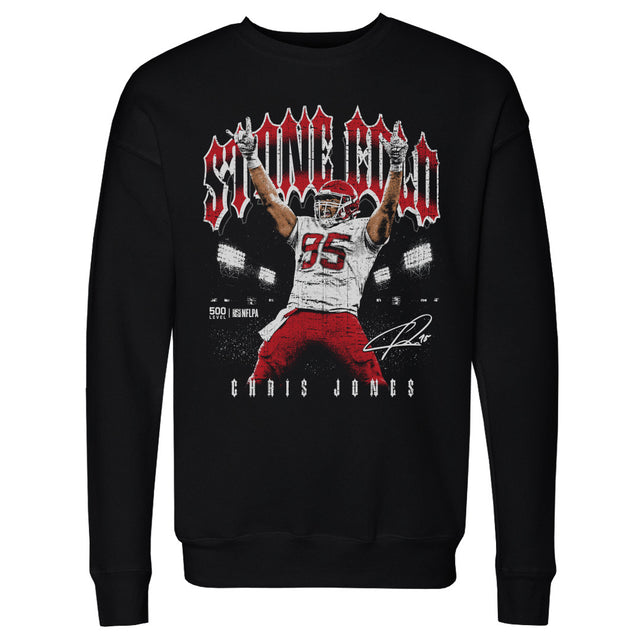 Chris Jones Men's Crewneck Sweatshirt | 500 LEVEL