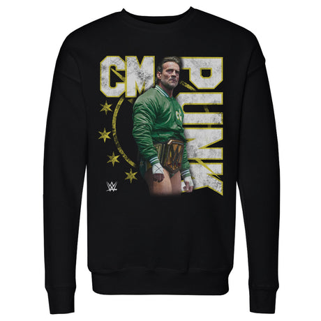 CM Punk Men's Crewneck Sweatshirt | 500 LEVEL