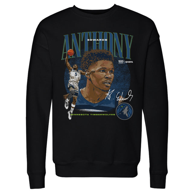 Anthony Edwards Men's Crewneck Sweatshirt | 500 LEVEL