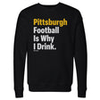 Pittsburgh Football Men's Crewneck Sweatshirt | 500 LEVEL