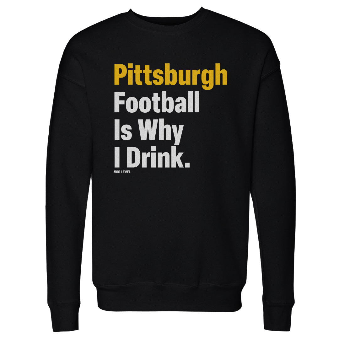 Pittsburgh Football Men's Crewneck Sweatshirt | 500 LEVEL