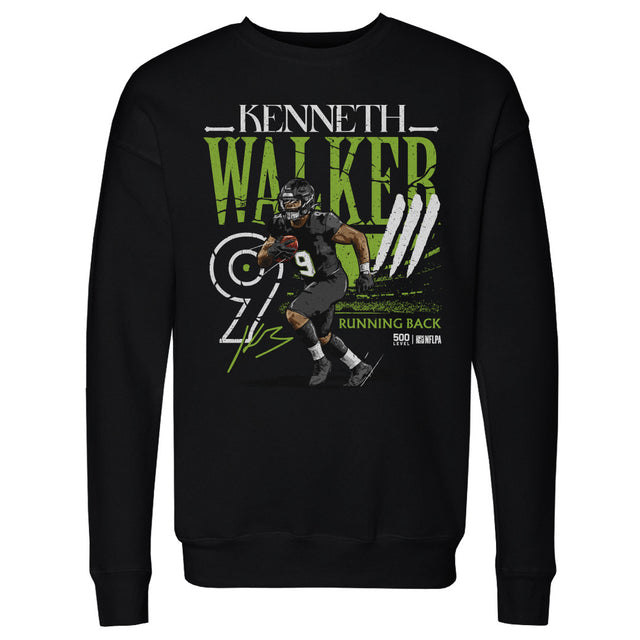 Kenneth Walker III Men's Crewneck Sweatshirt | 500 LEVEL