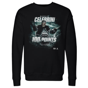 Macklin Celebrini Men's Crewneck Sweatshirt | 500 LEVEL