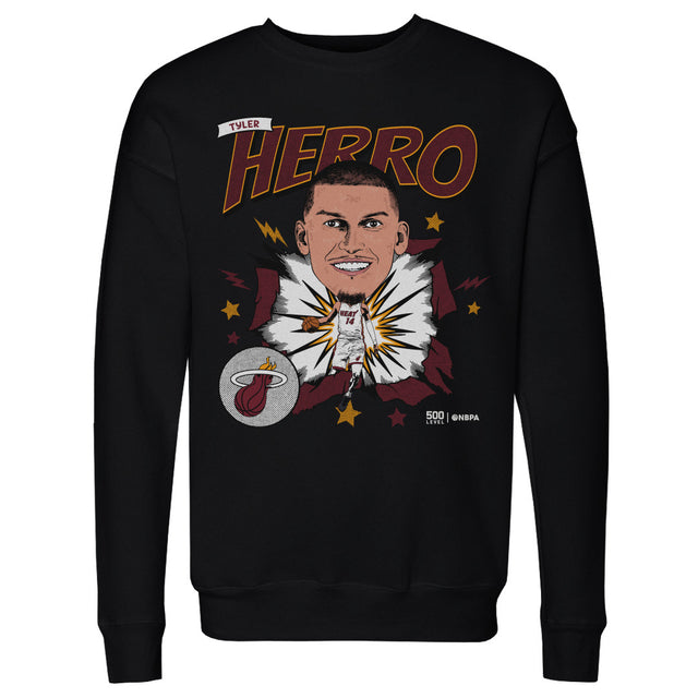 Tyler Herro Men's Crewneck Sweatshirt | 500 LEVEL