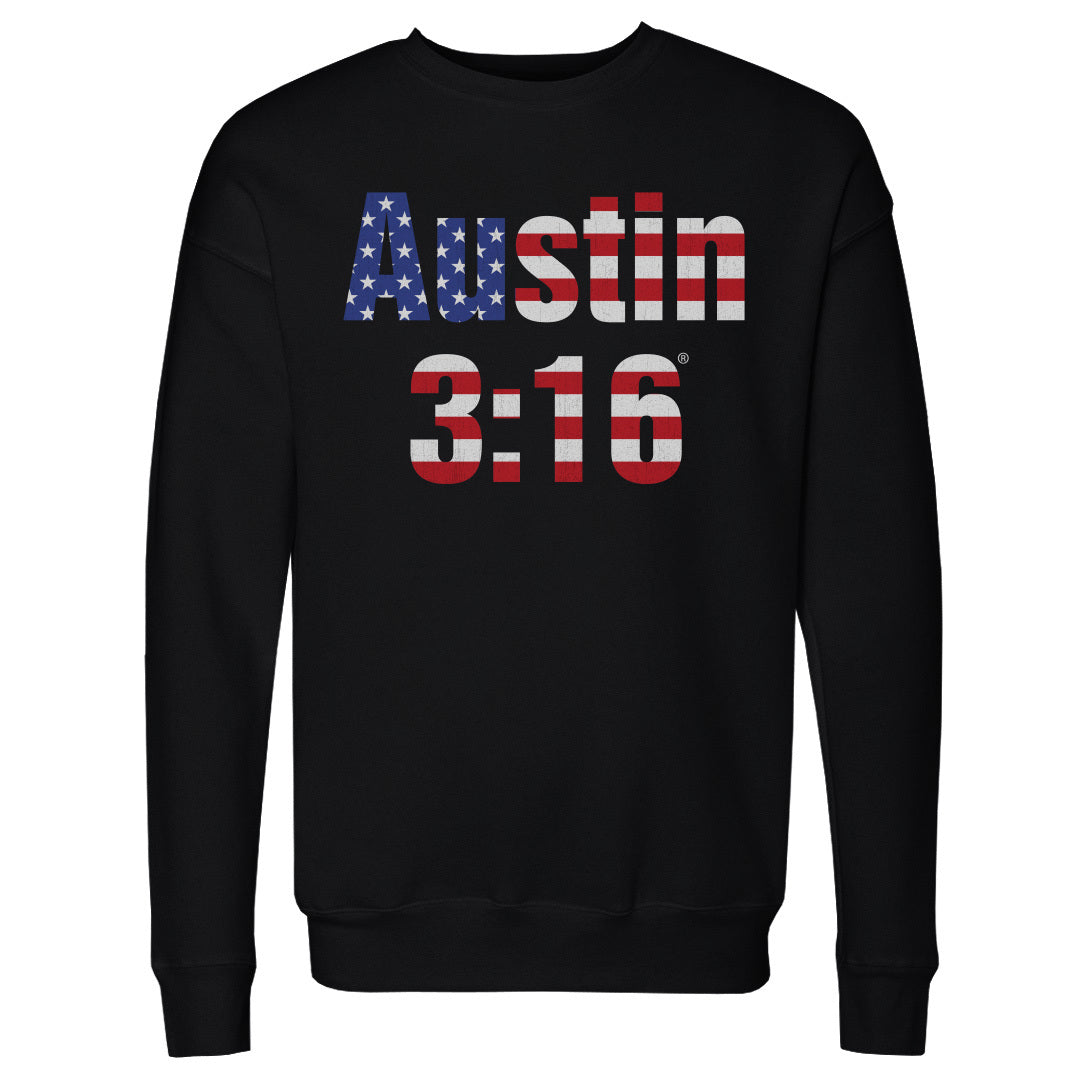Stone Cold Steve Austin Men's Crewneck Sweatshirt | 500 LEVEL