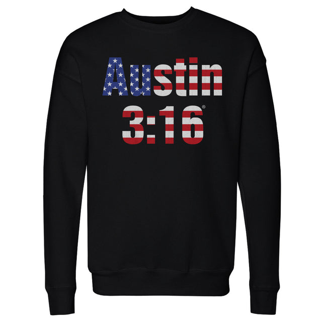 Stone Cold Steve Austin Men's Crewneck Sweatshirt | 500 LEVEL